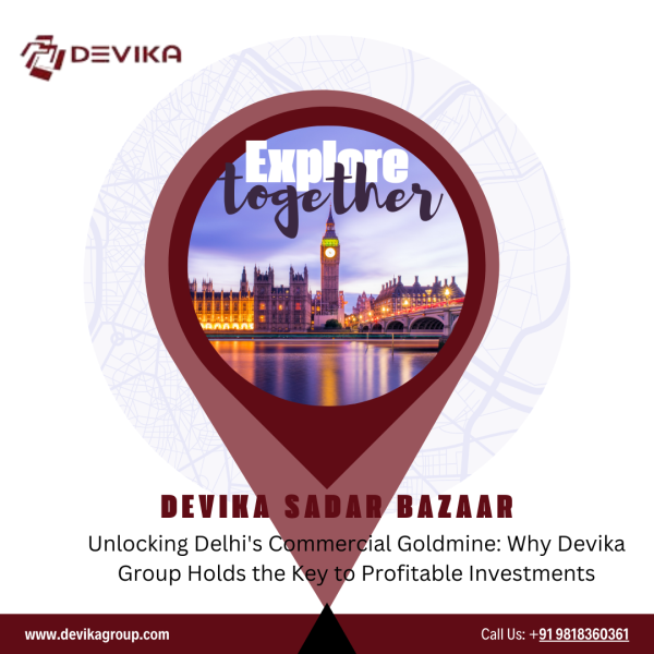 This is a once-in-lifetime option for buyers and investors who want to make huge returns by investing in Devika Group the bustling business district of Sadar Bazaar. It is a well-organized and delightfully designed project with all the facilities needed. It also has a sprawling food court, giving it a facelift.